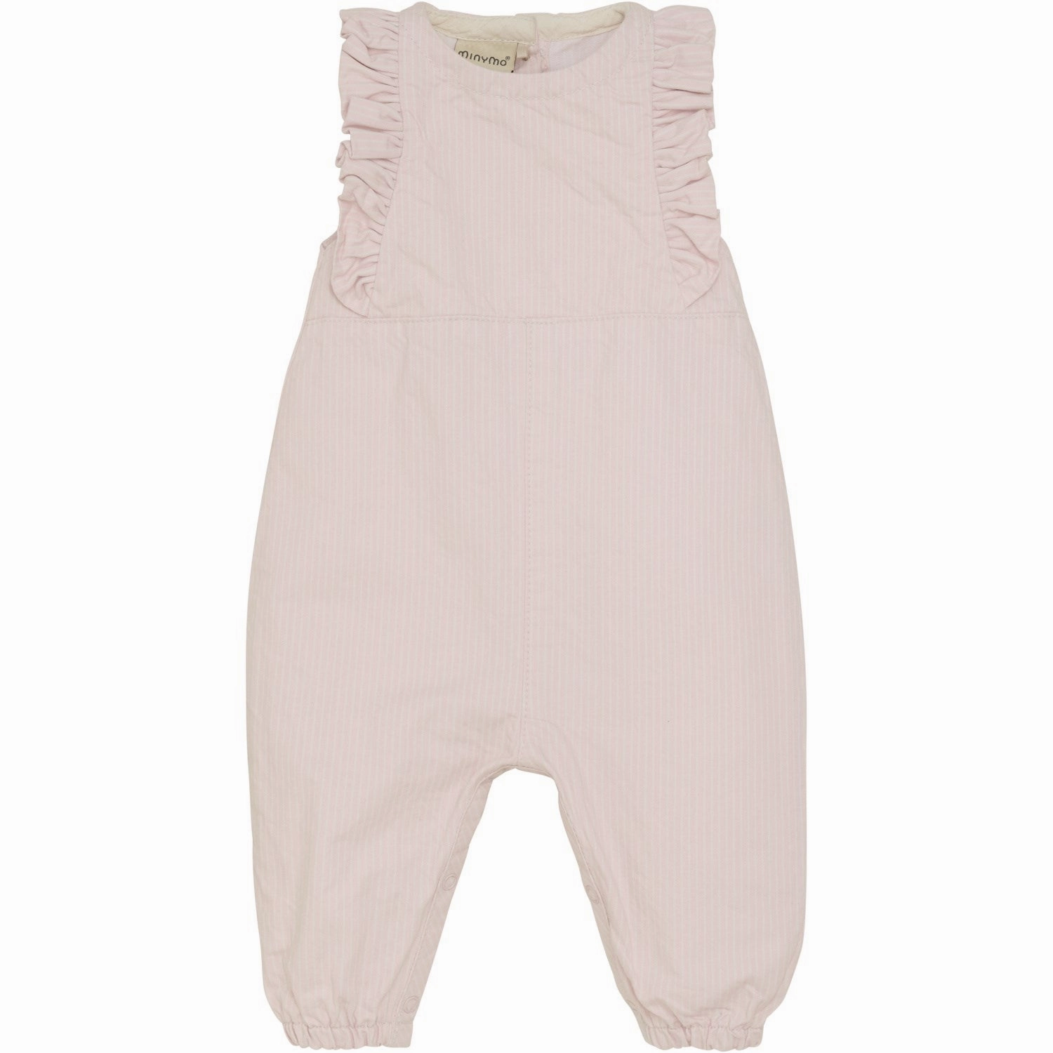 Minymo Pink Dogwood Overall Twill Fashionable Breathable