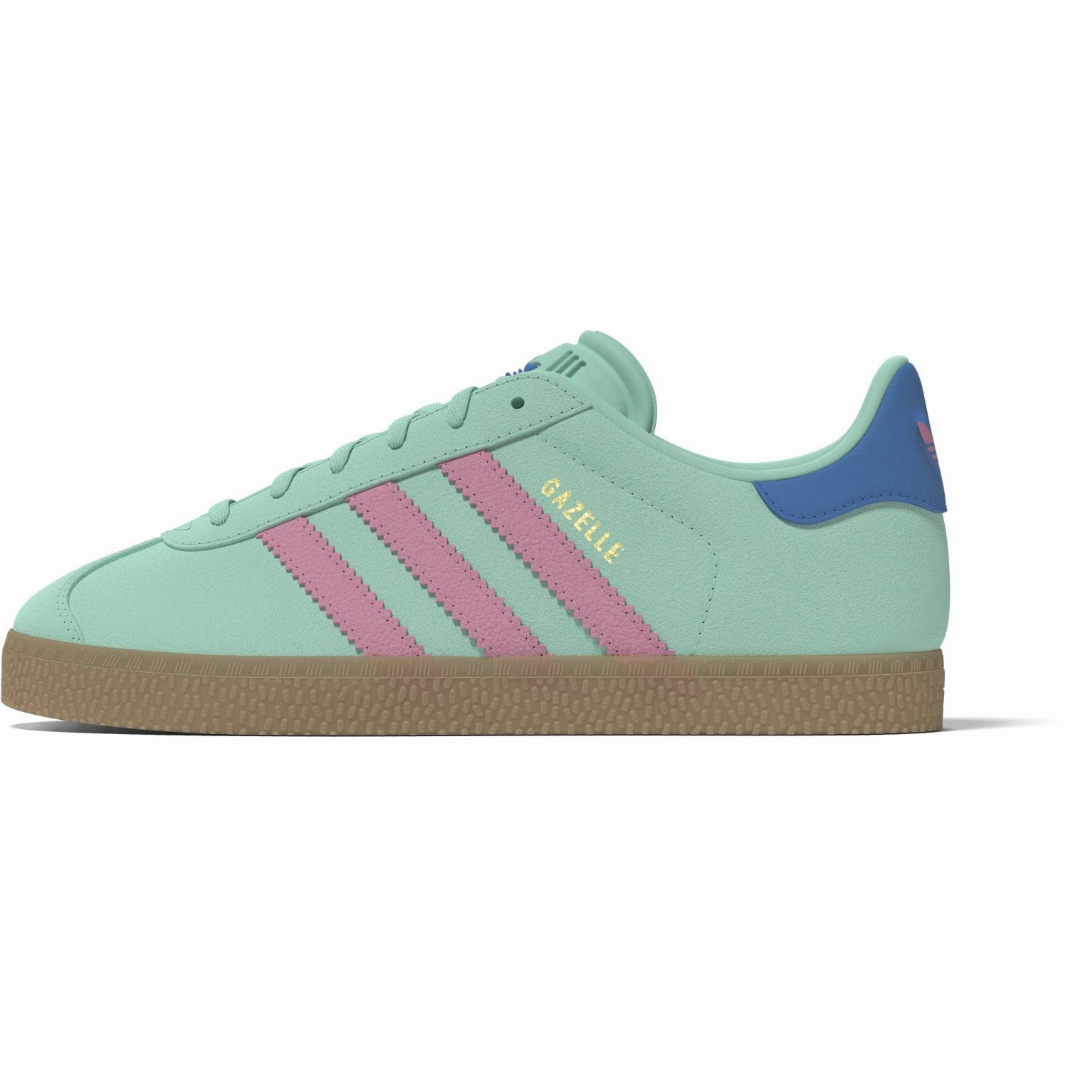Moccasins adidas Originals Clear Mint/Bliss Pink/Bright Blue Gazelle J Sneakers Espadrilles