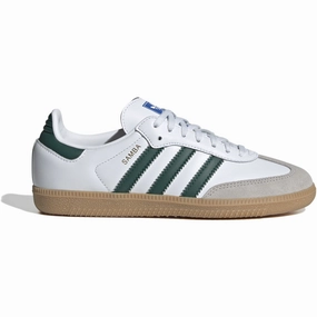 Moccasins adidas Originals Cloud White/Collegiate Green/Gum Samba Og J Sneakers Brogues