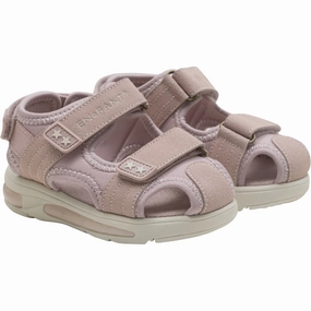 Modern En Fant Sepia Rose Sandals Velcro Unique