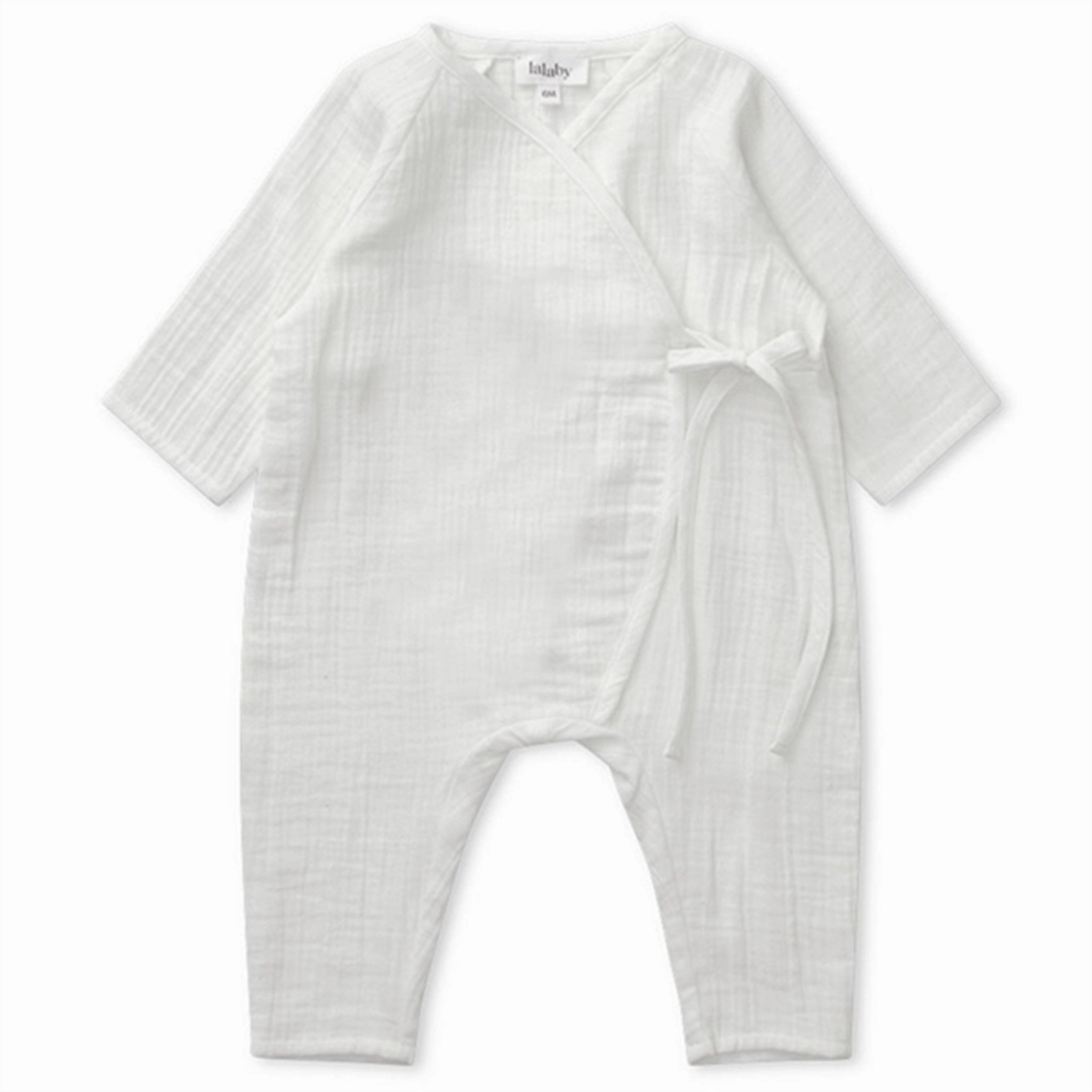 lalaby Natural white Iris Onesie Sought-after High-end