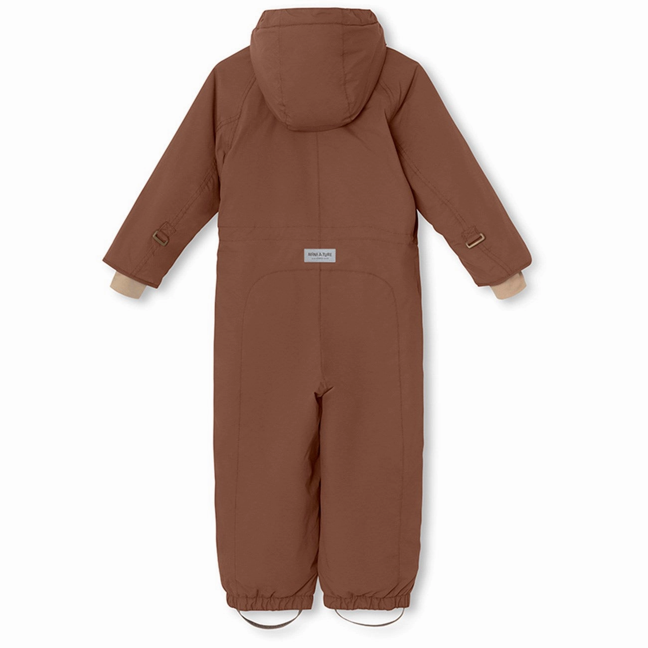 Modern Mini A ture Rootbeer brown Wanni Fleece Snowsuit