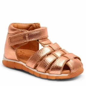 Modern shoes Bisgaard Billie Sandal Rose Gold Premium shoes