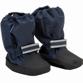 Modern shoes Mikk-Line Nylon Footies Blue Nights Indoor shoes