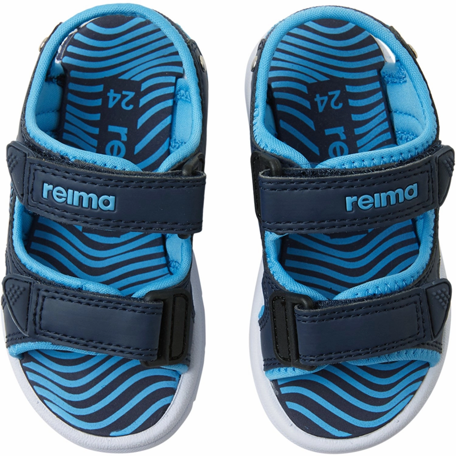 Modern shoes Reima Navy Sandals Bungee