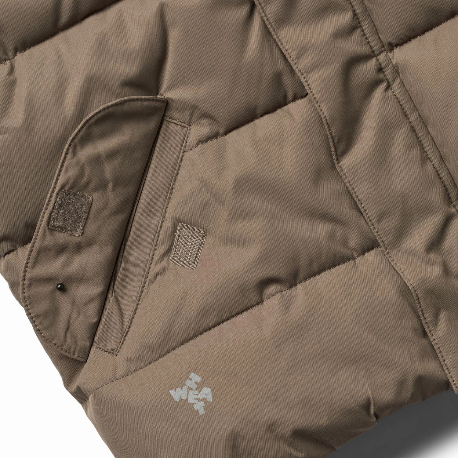 Modern Wheat Dry Wood Puffer Jacket Anton