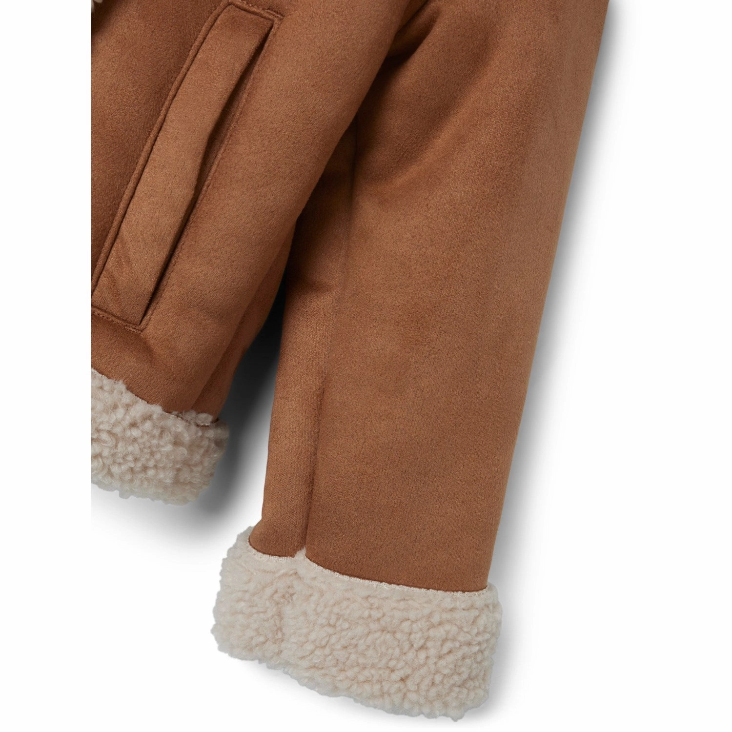 Moisture-wicking Lil'Atelier Petrified Oak Nolo Oversized Jacket