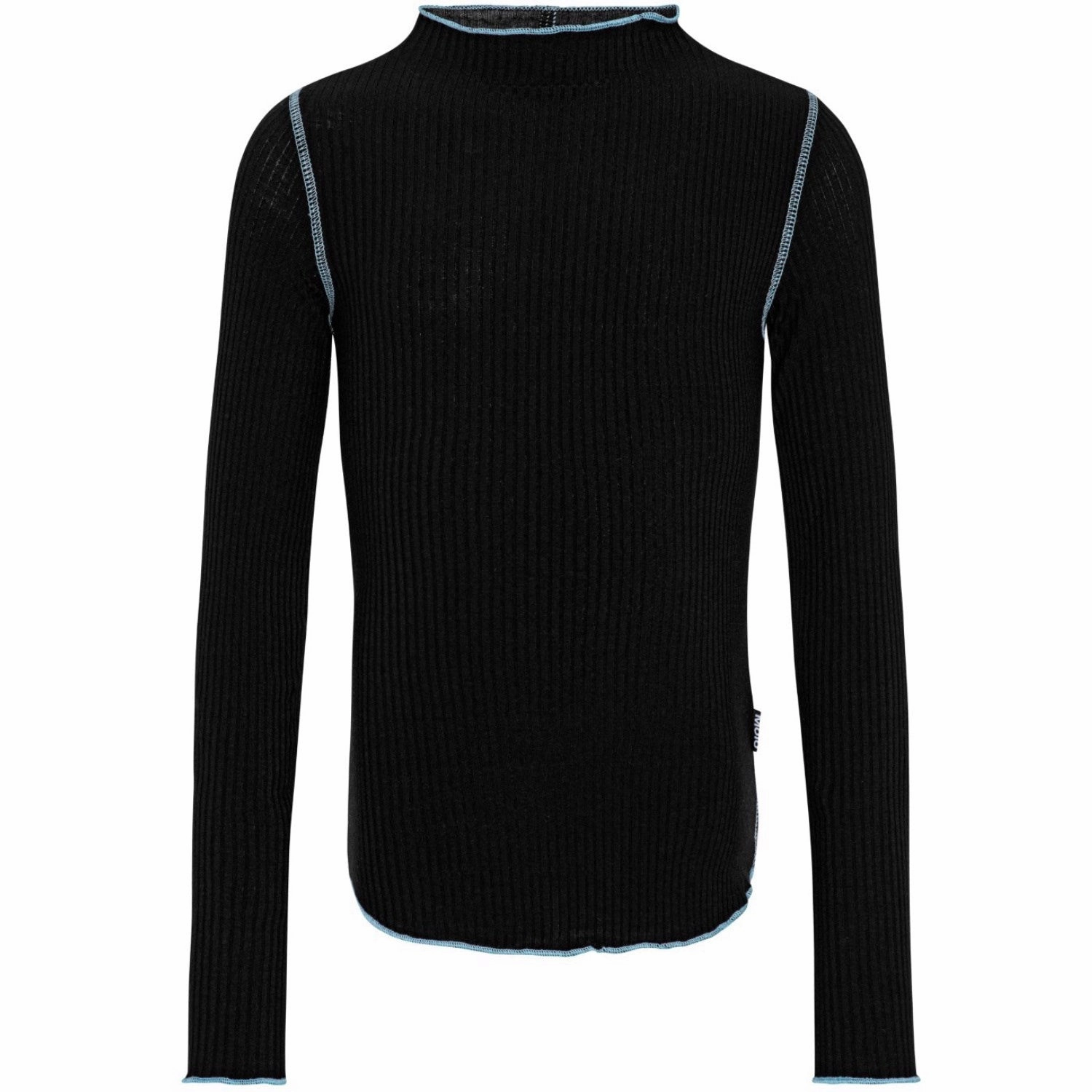 Molo Black Ruya Blouse Tulle Laid-back