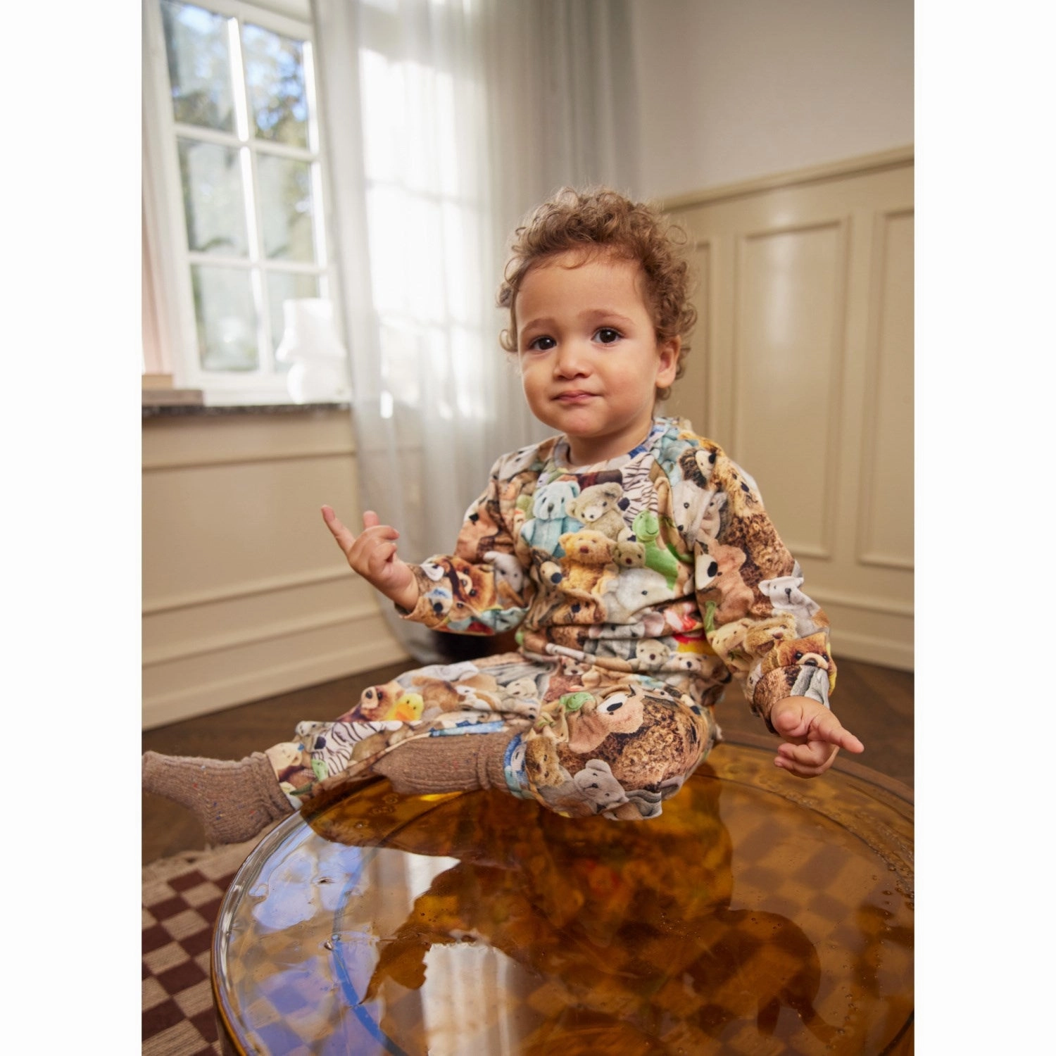 Molo Teddy Friends Simeon Pants Wool