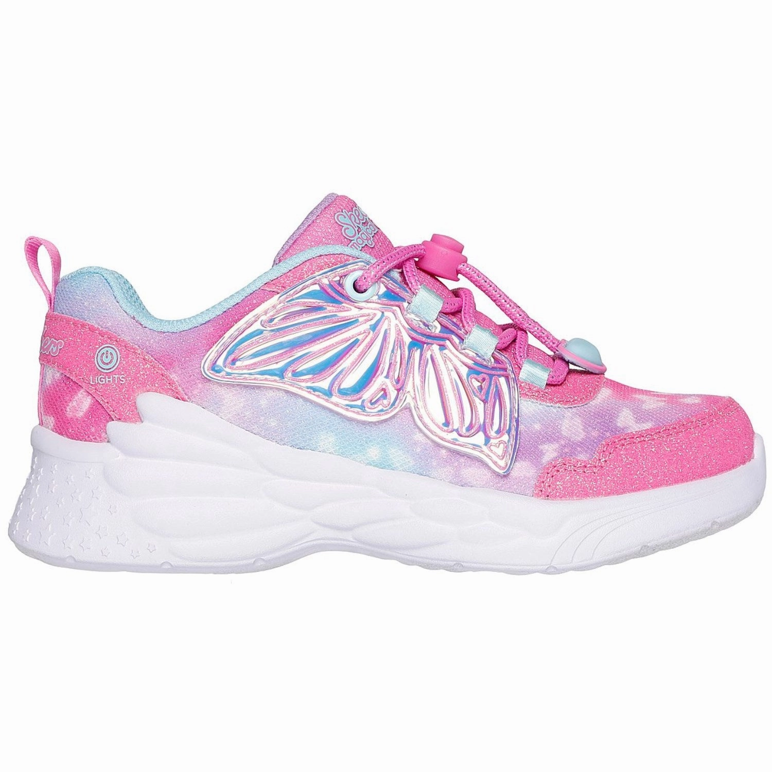 Mountain shoes Skechers Dream Racer - Wing Brites Pink