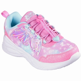 Mountain shoes Skechers Dream Racer - Wing Brites Pink Spring shoes