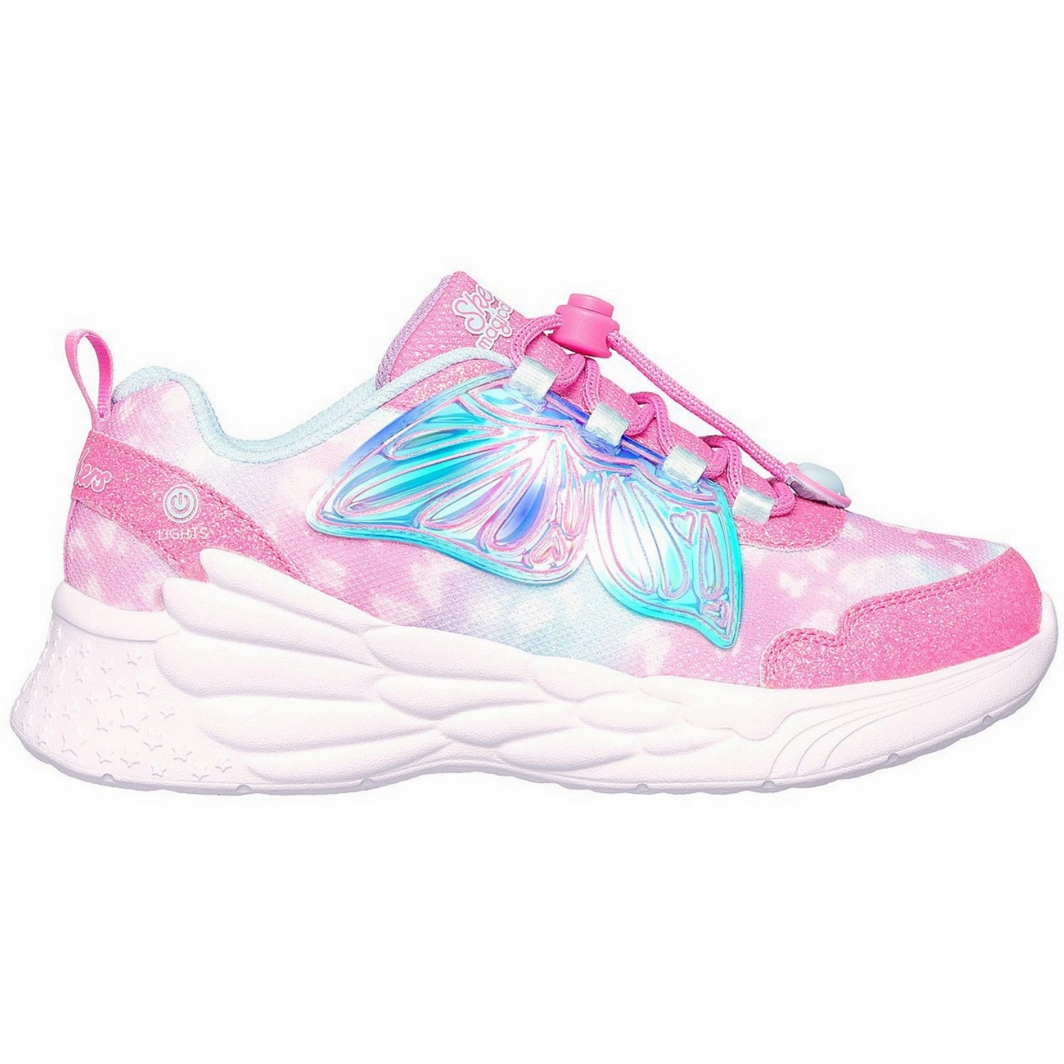 Mountain shoes Skechers Dream Racer - Wing Brites Pink