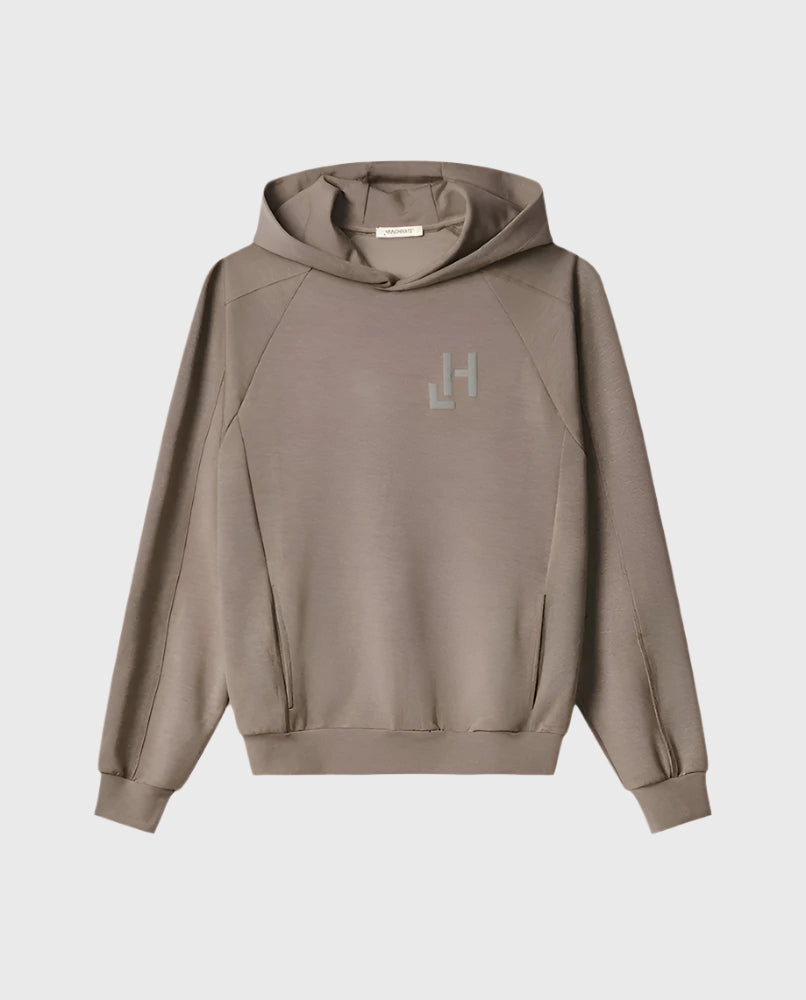 truworths dresses new arrivals plus size Felpa Color Fango Raglan Con Cappuccio E Logo Stampato new arrivals beyaz elbise new arrival shirts for men