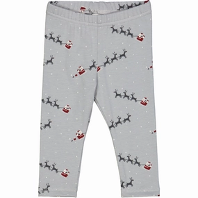 Msli Jasmin Blue/ Mystery Blue/ Balsam Cream Santa Leggings Alluring Classic