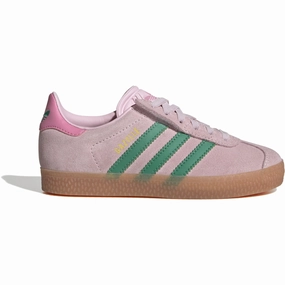 Mules adidas Originals Clear Pink/Court Green/Bliss Pink Gazelle Cf El C Sneakers Supportive shoes