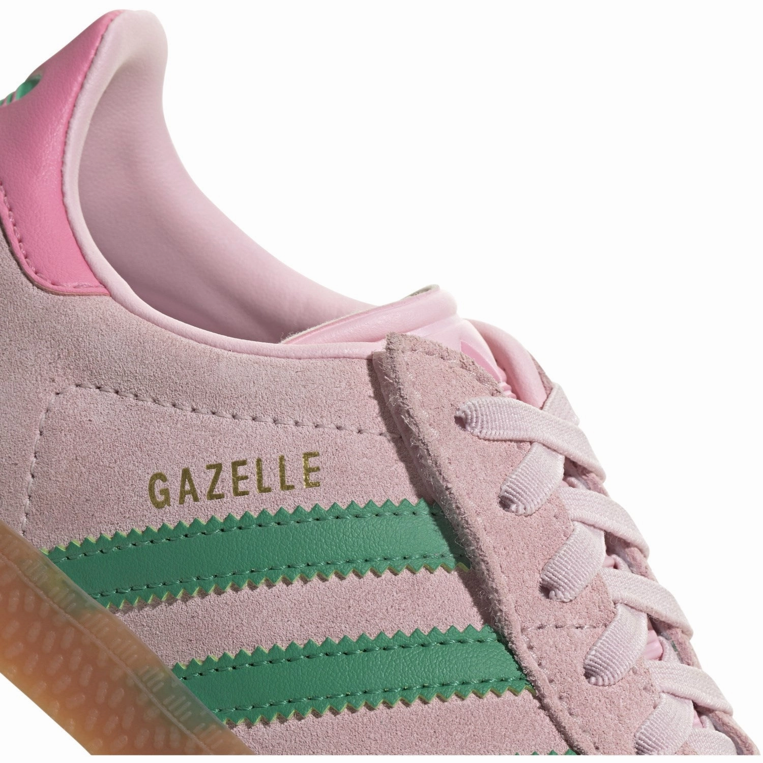 Mules adidas Originals Clear Pink/Court Green/Bliss Pink Gazelle Cf El C Sneakers
