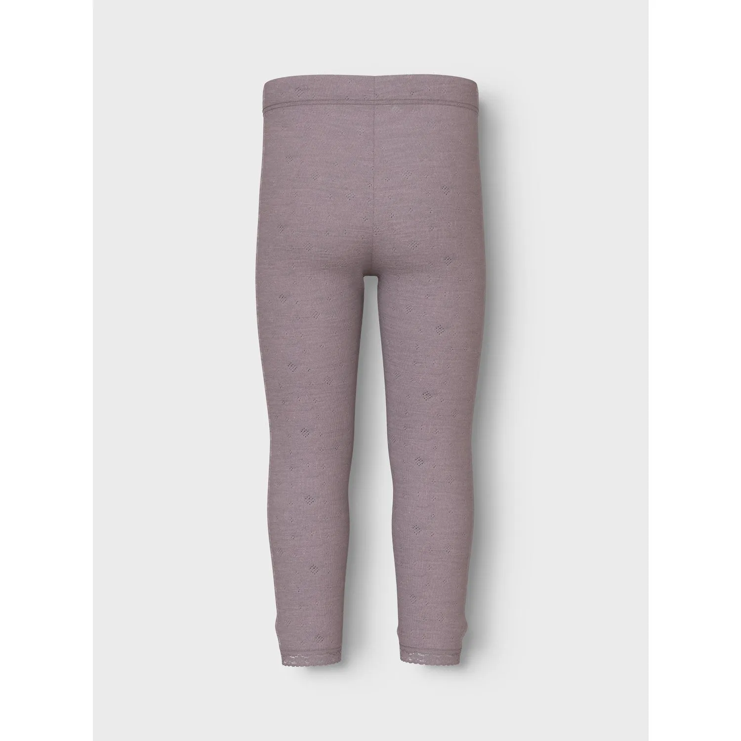 Name It Purple Dove Wang Wool Neddle Legging Solid Noos Collar