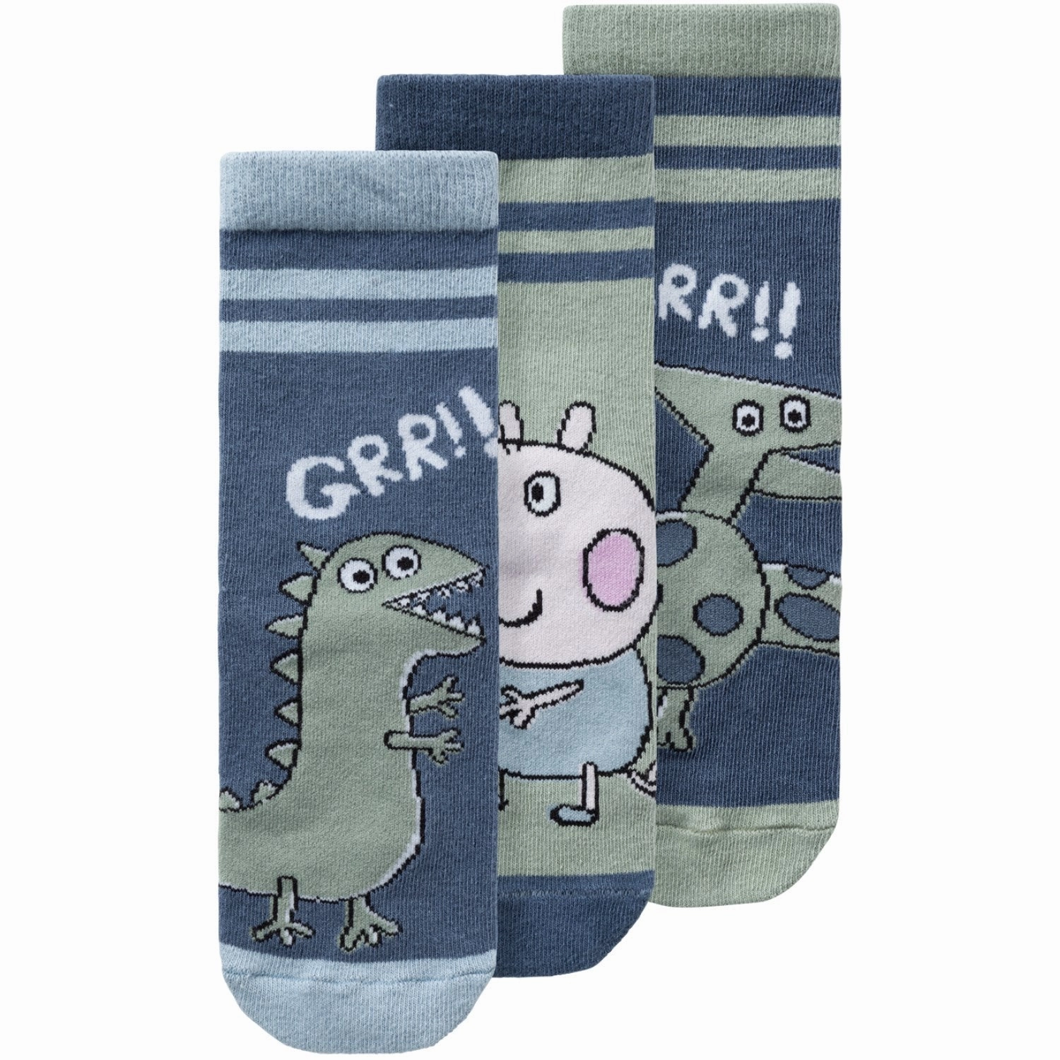 Name It Bering Sea Adinis Peppa Pig 3-Pack Socks Famous Elite