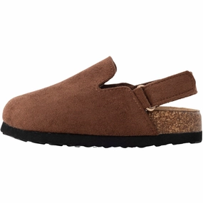 Name It Bitter Chocolate Avery Mules Rubber soles Ballet flats
