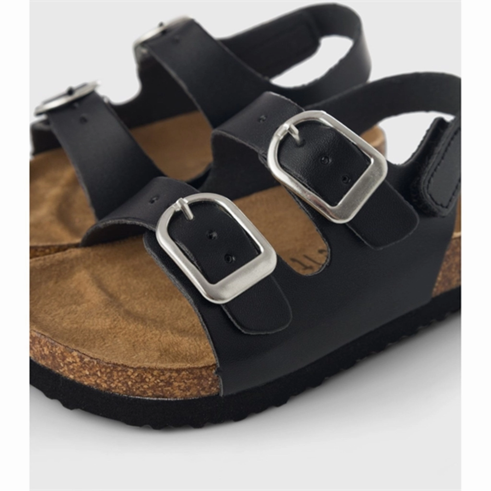 Name it Black Filbert Sandal Ballet flats
