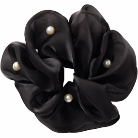 Name It Black Rena Big Scrunchie Trend Trailblazer