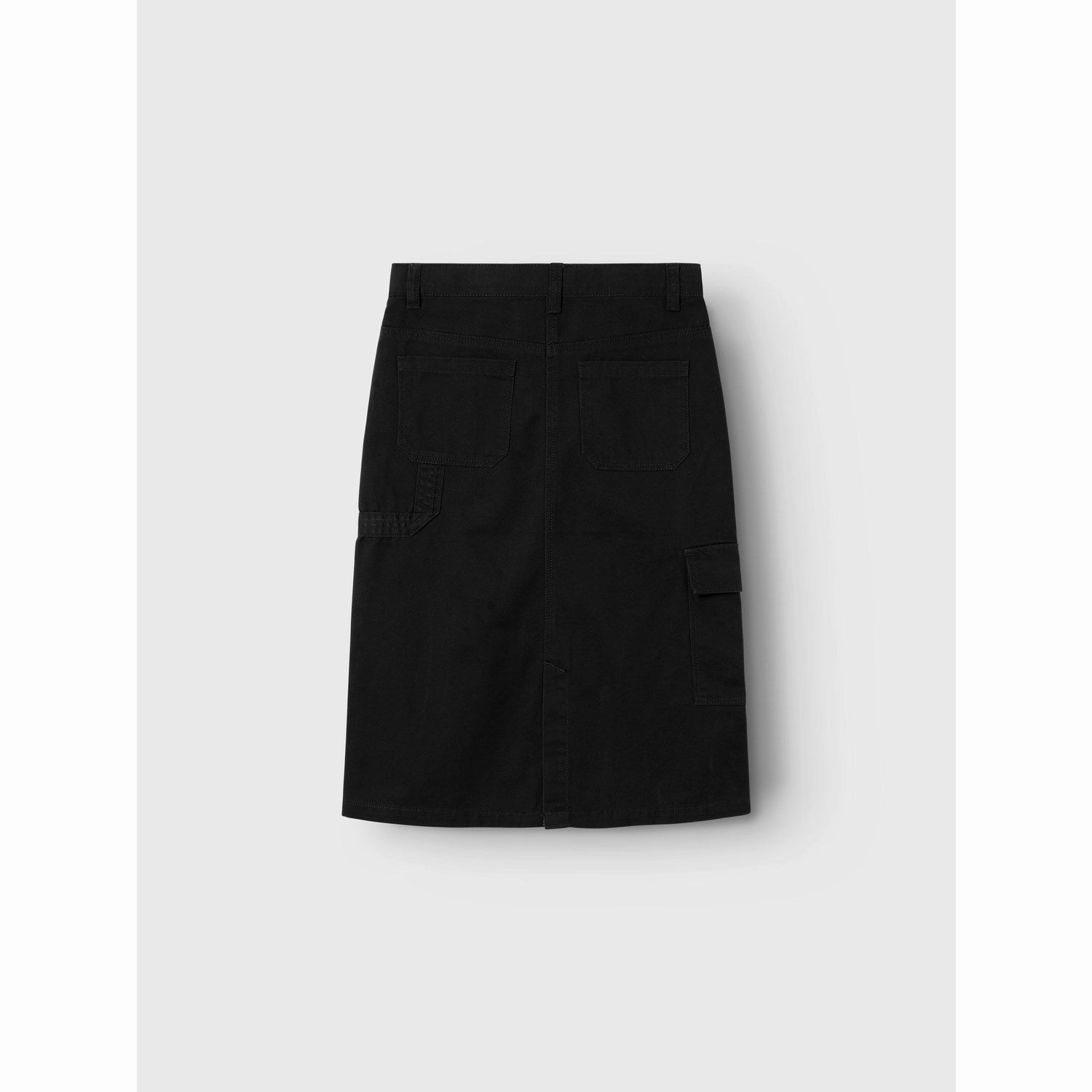 Name It Black Vinni Long Twill Skirt Print