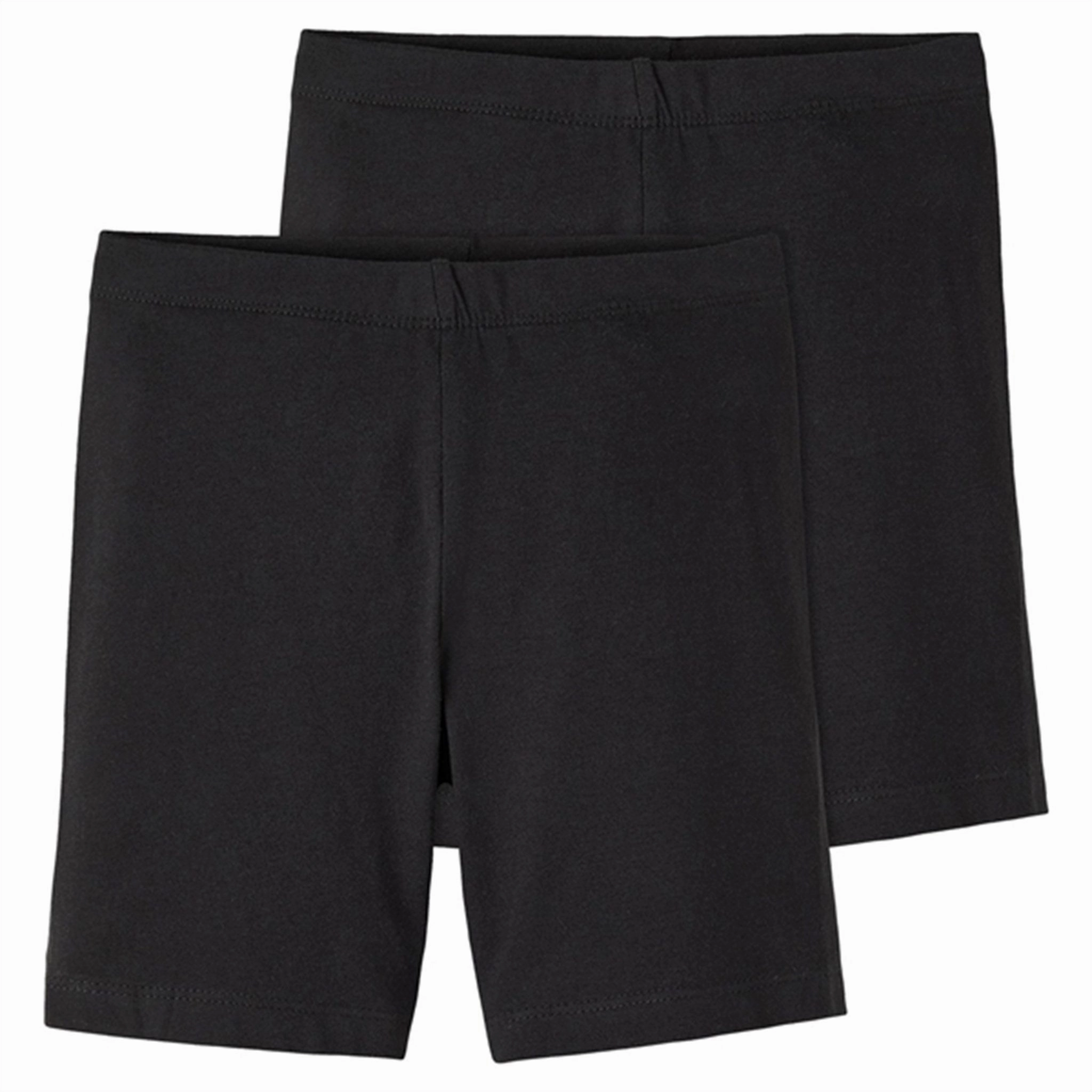 Iconic Brand Name it Black Vivian Solid Korte Leggings Shorts 2-pack Noos Artistic