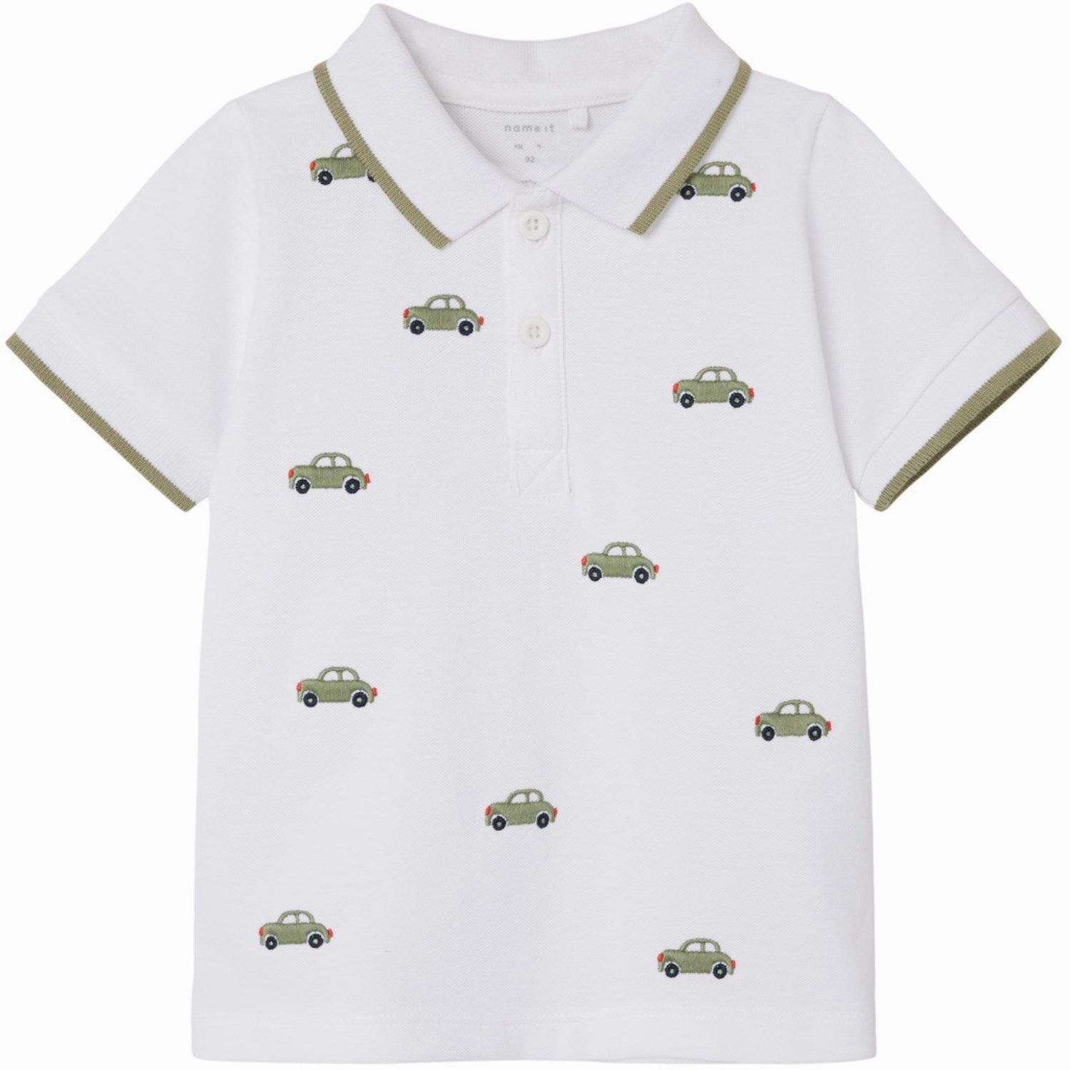 Name It Bright White Hakan Polo Creative Cutting-edge