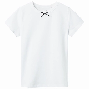 Name it Bright White Hejane T-Shirt Sophisticated Pioneer