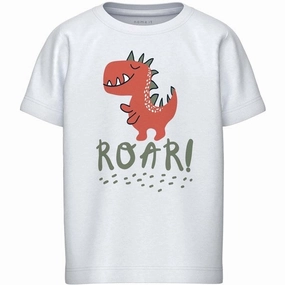 Name it Bright White Hikke T-Shirt Futuristic Exclusive