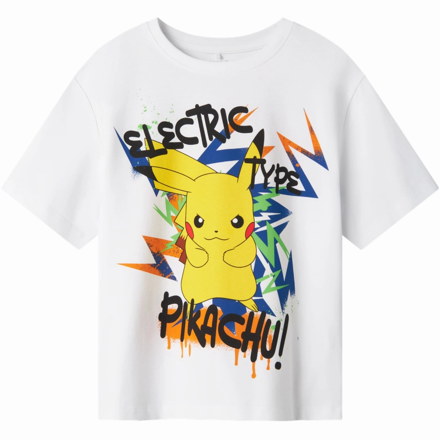Name It Bright White Ode Pokemon Regular T-Shirt Artistic Futuristic