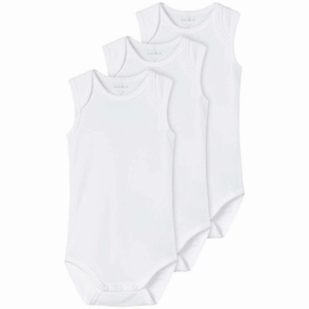Name it Bright White Tank Solid Noos Body 3-Pack Precious Ethereal