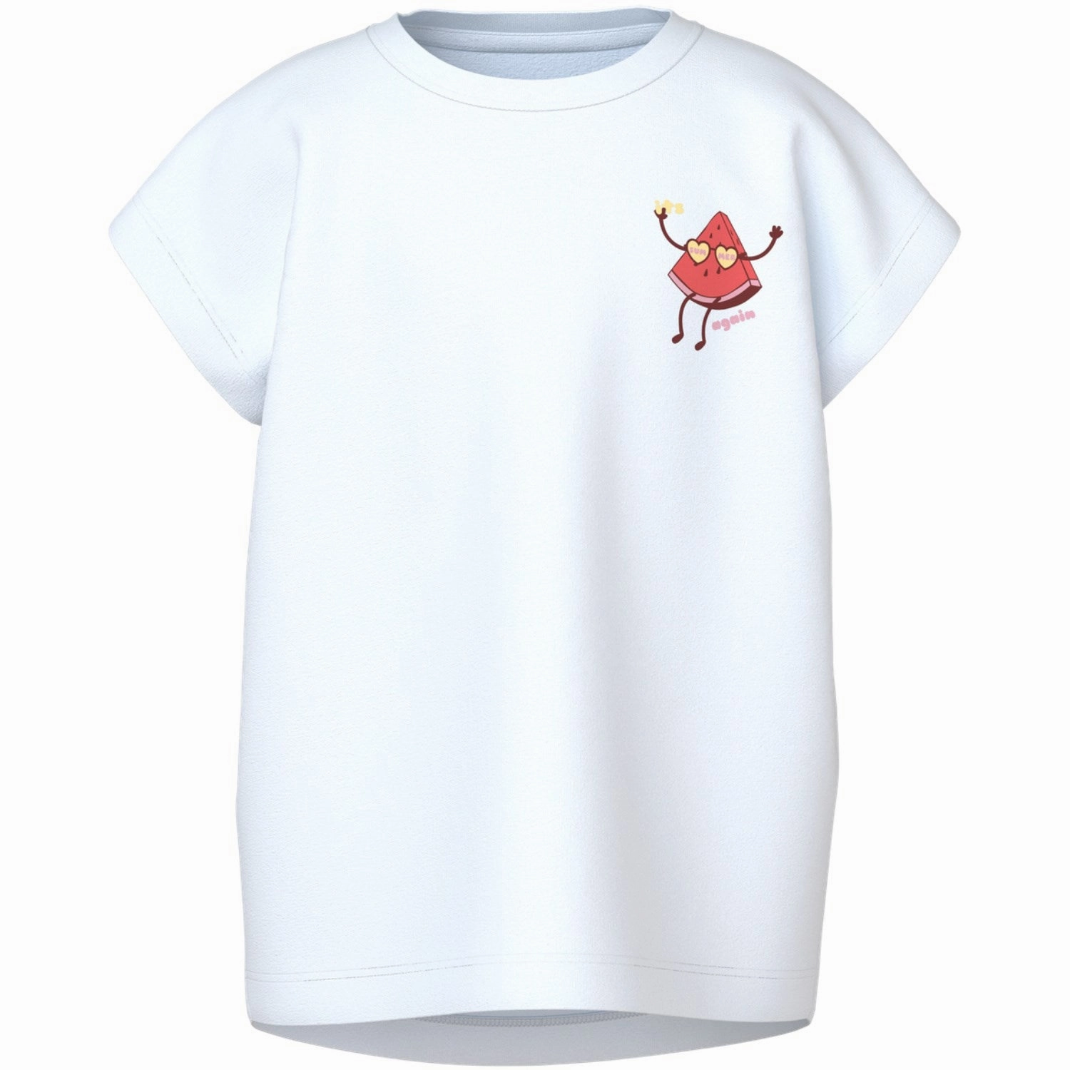 Name It Bright White Watermelon Varutti Capsl Loose T-Shirt Premium Quality Unique