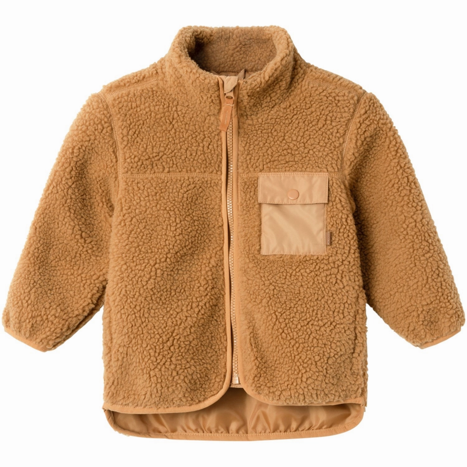Name It Brown Sugar Mall Teddy Jacket Retro Sustainable