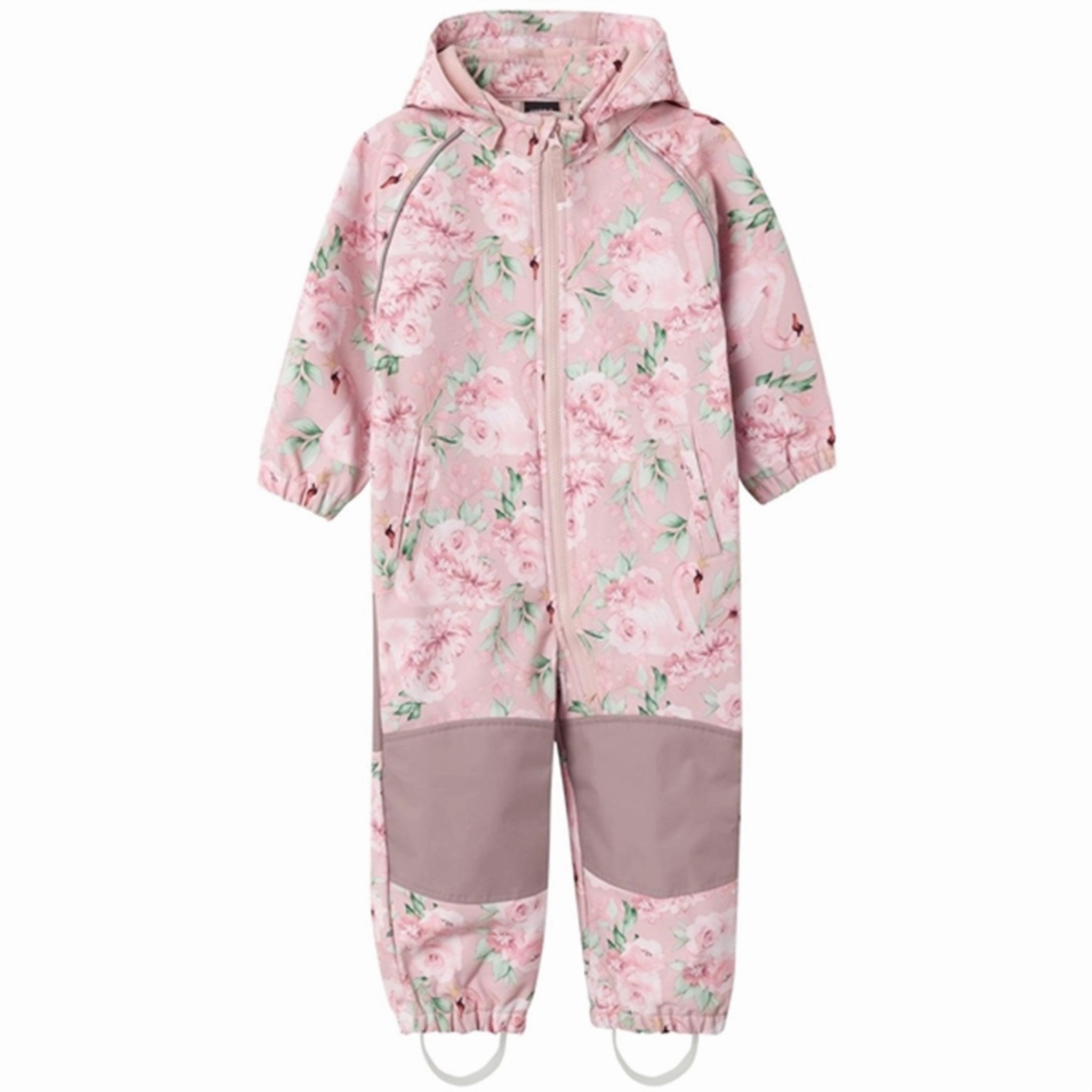 Name it Burnished Lilac Alfa08 Softshell Suit Swan Famous Sustainable