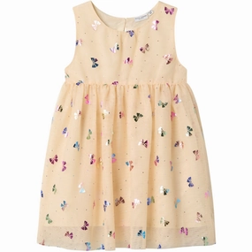 Name It Buttercream Bows Vabos Spencer Dress Refined Masterpiece