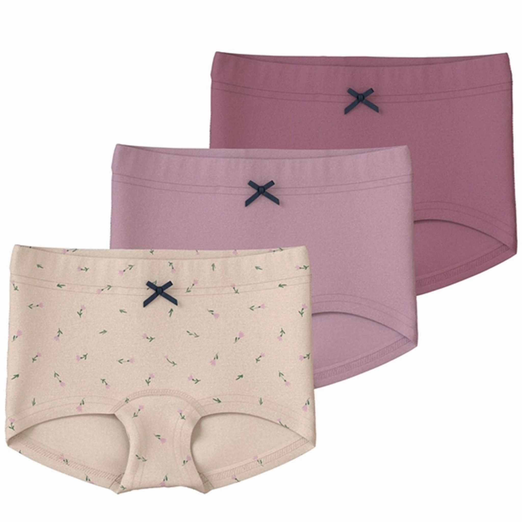 Luxurious Name it Buttercream Tights Floral 3-pack Noos Upscale