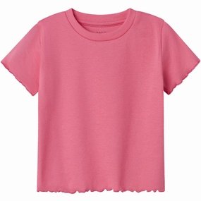 Name It Carmine Rose Vemma Slim T-Shirt Renowned Charismatic