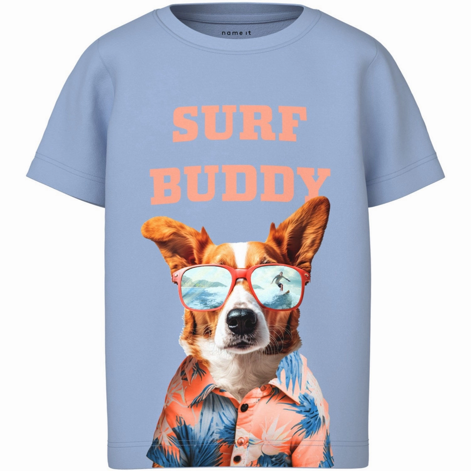 Name It Chambray Blue Holger T-Shirt Coveted Style