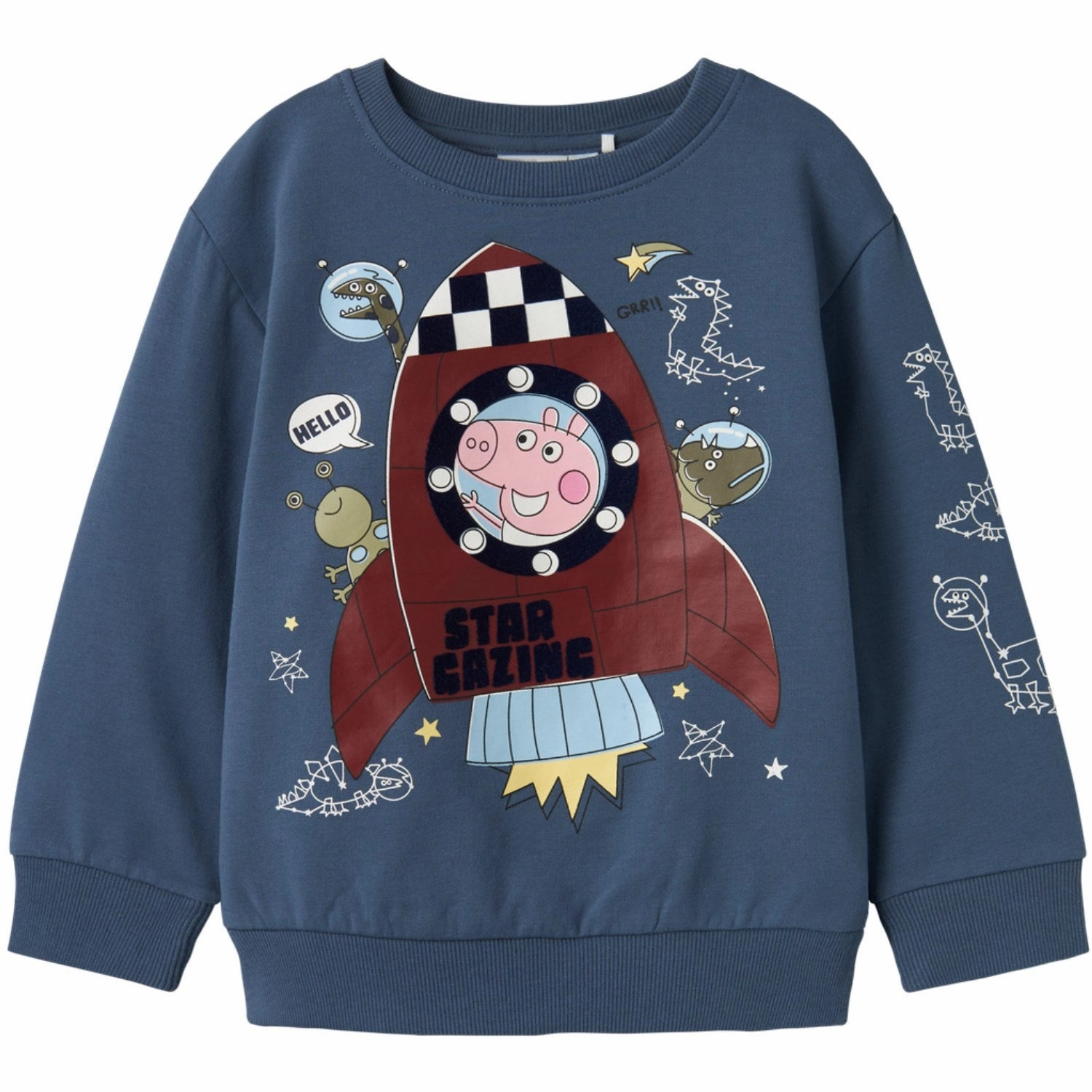 Name It China Blue Deb Peppa Pig Regular Sweatshirt Desirable Lavish