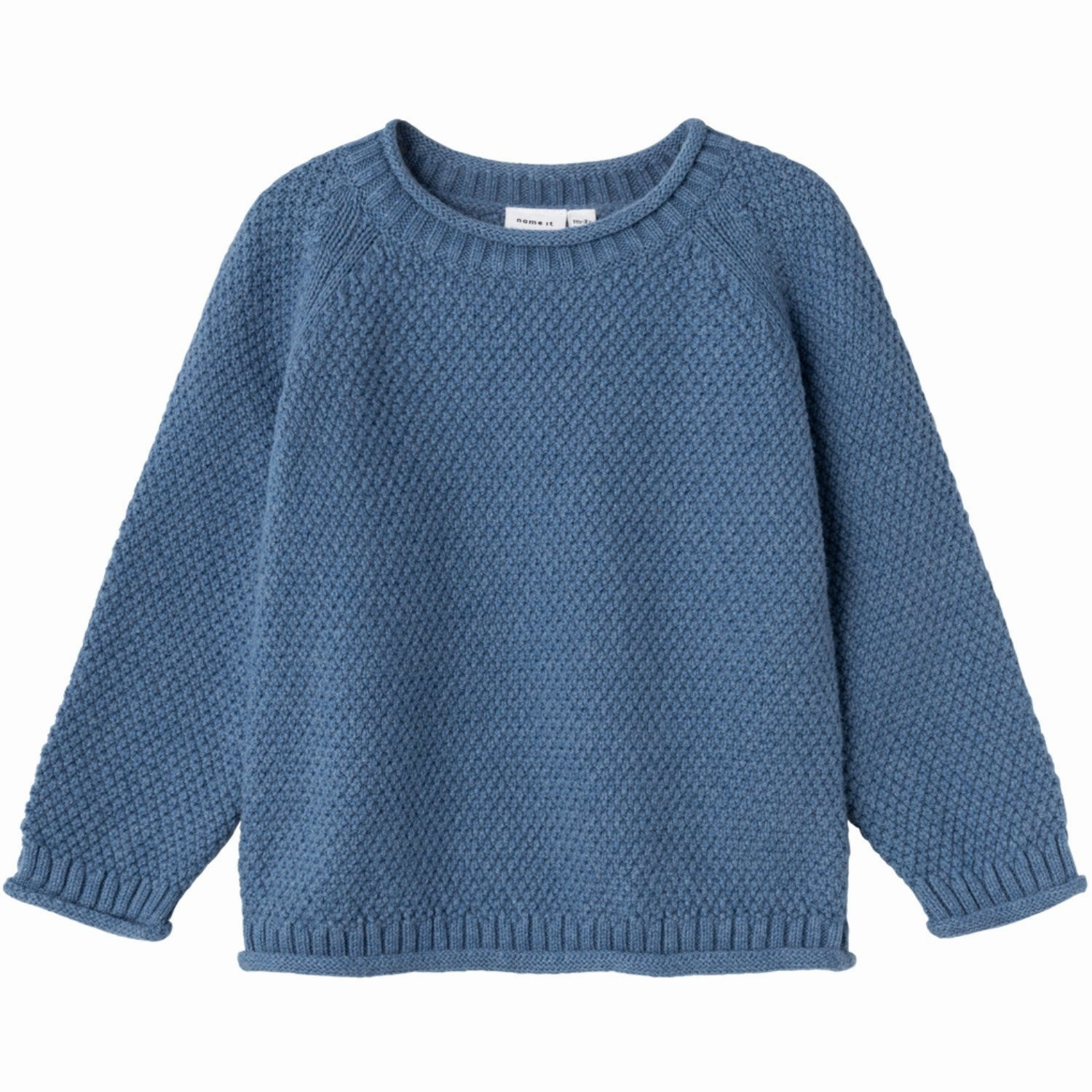Name It Coronet Blue Kilon Knit Blouse Sleek Global