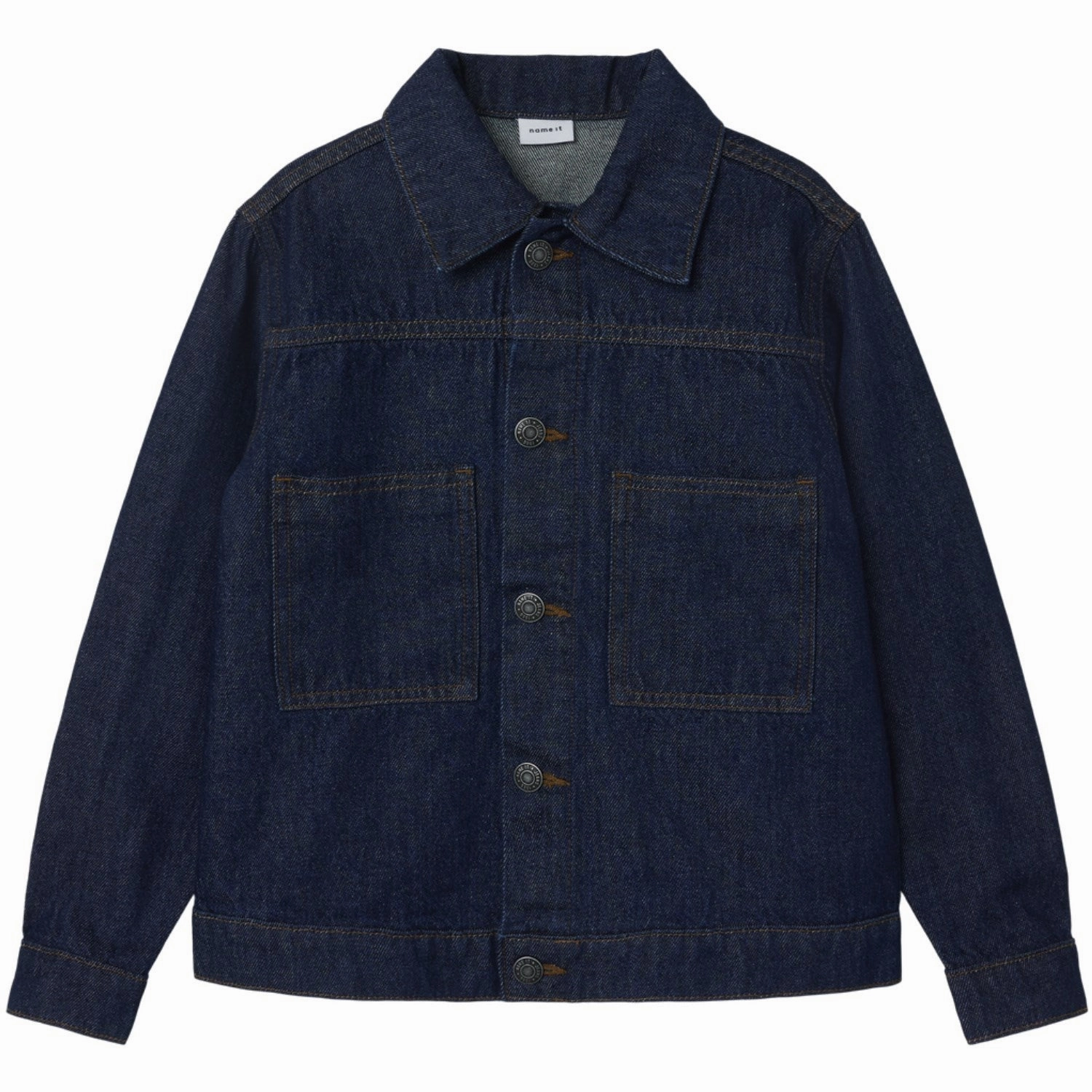 Cutting-edge Name It Dark Blue Denim Unwashed Reese Denim Jacket Global