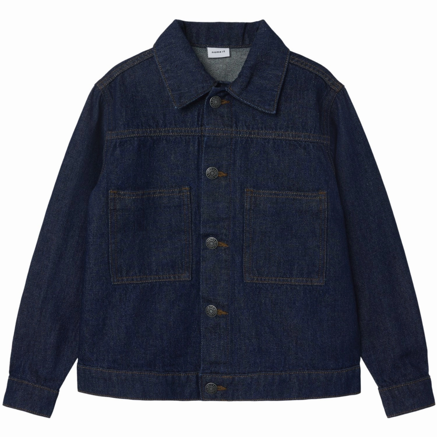 Name It Dark Blue Denim Unwashed Reese Denim Jacket Artistic Alluring