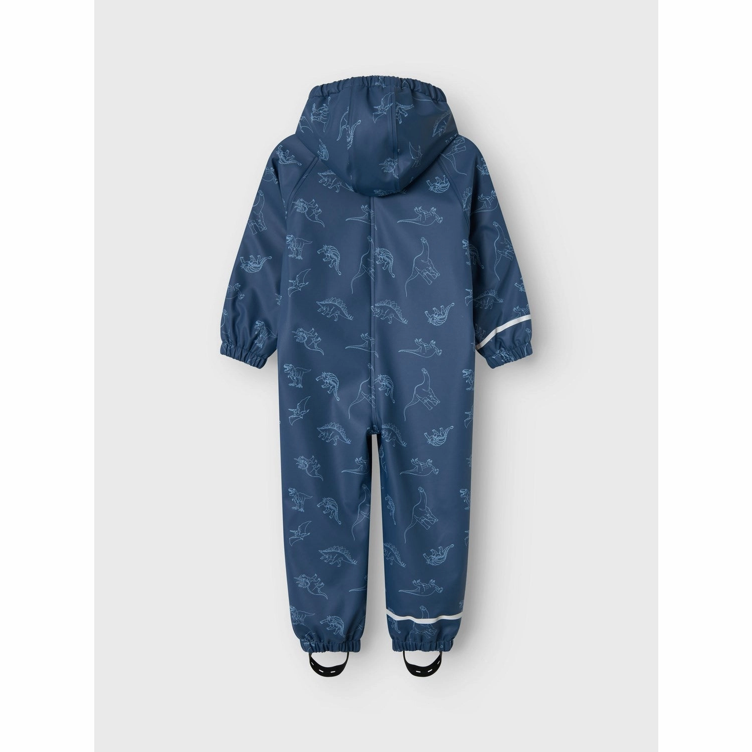 Name It Dark Denim Dry10 Rain Suit With Fleece Magic Bold