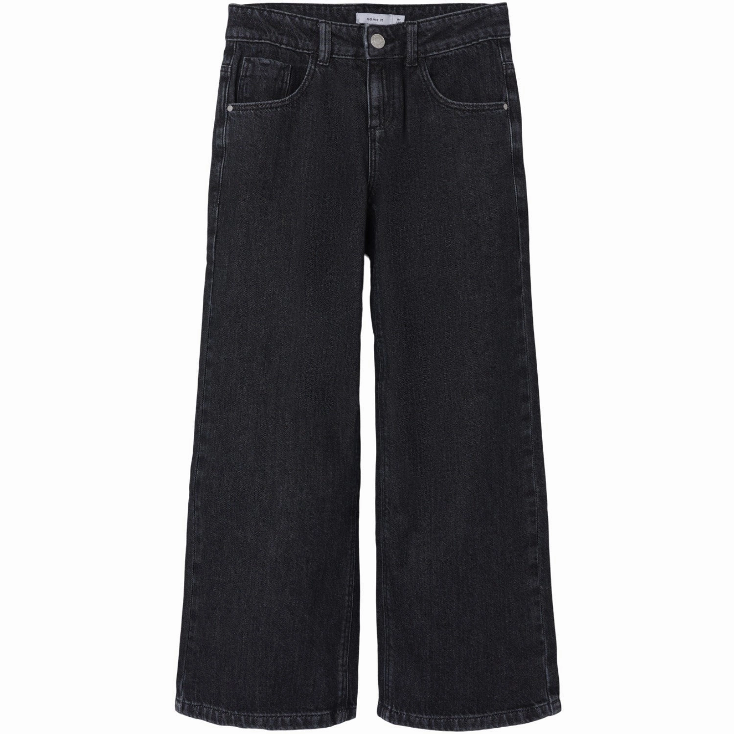 Signature Name It Dark Grey Denim Rose Wide Jeans Noos Artistic