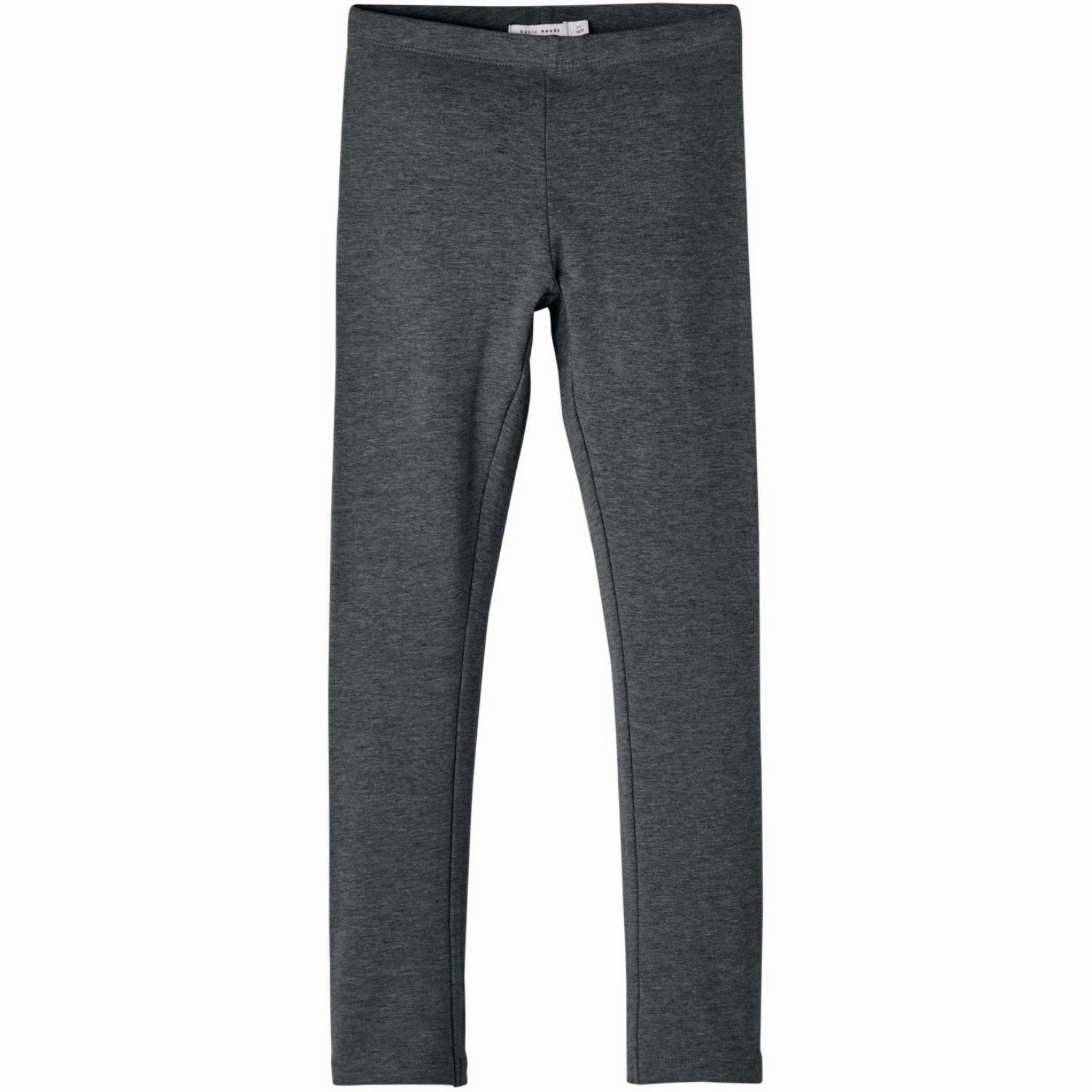 Alluring Name It Dark Grey Melange Davina Solid Sweat Legging Noos Visionary