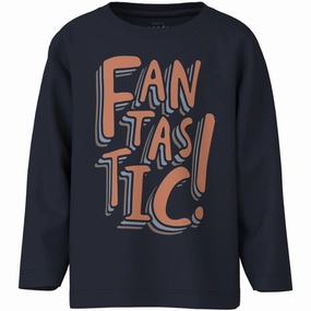 Name It Dark Sapphire Fantastic Victor Blouse Retro Design
