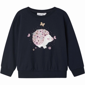 Name It Dark Sapphire Hedgehog Viloui Sweatshirt Visionary Exclusive