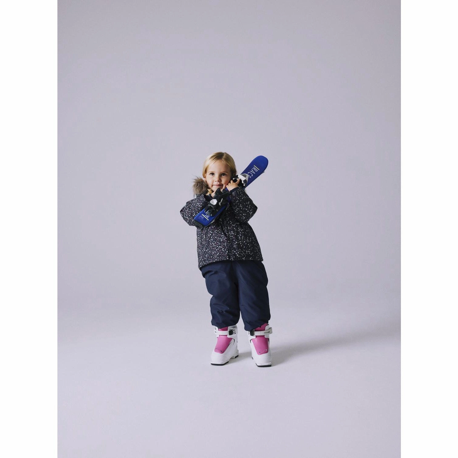 Name It Dark Sapphire Liberty Snow05 Jacket AOP Fo Noos Pattern