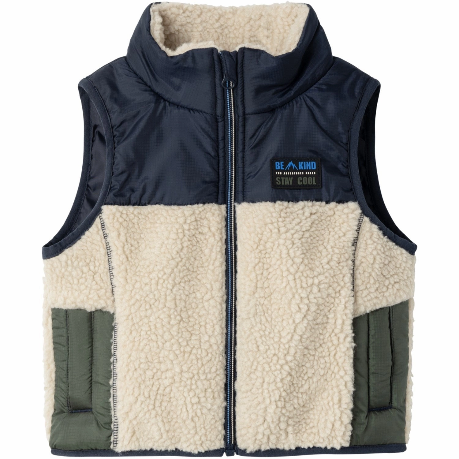Iconic Brand Name It Dark Sapphire Mall Teddy Vest1 Masterpiece